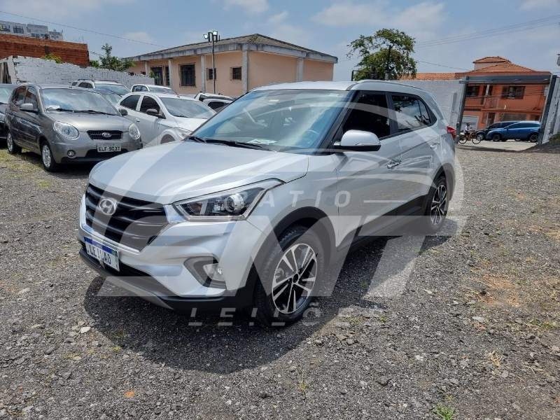 HYUNDAI CRETA 20A PRESTI; 2019/2020; PRATA; ALCO.GASOL