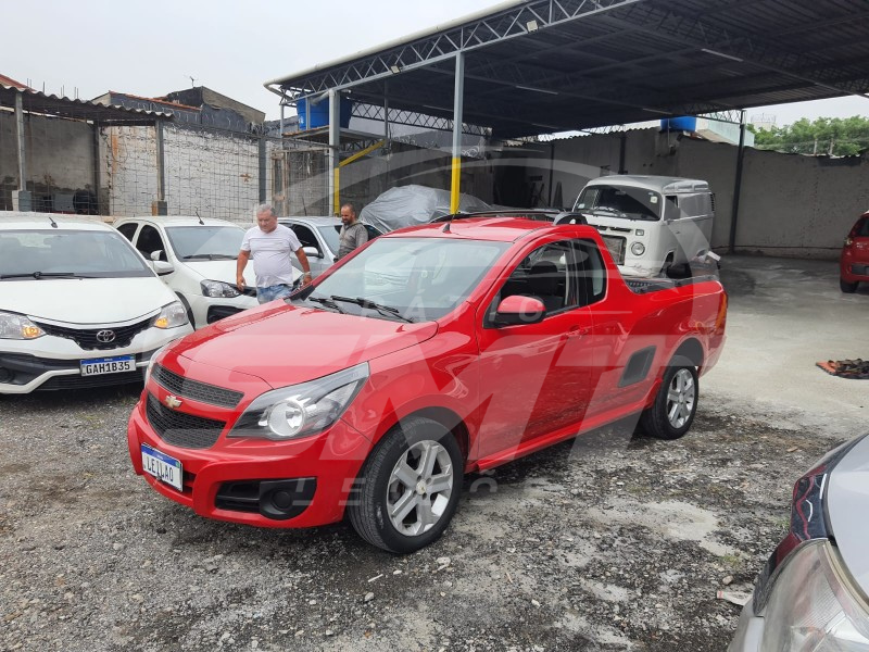 CHEVROLET MONTANA SPORT; 2014/2015; VERMELHA; ALCO.GASOL