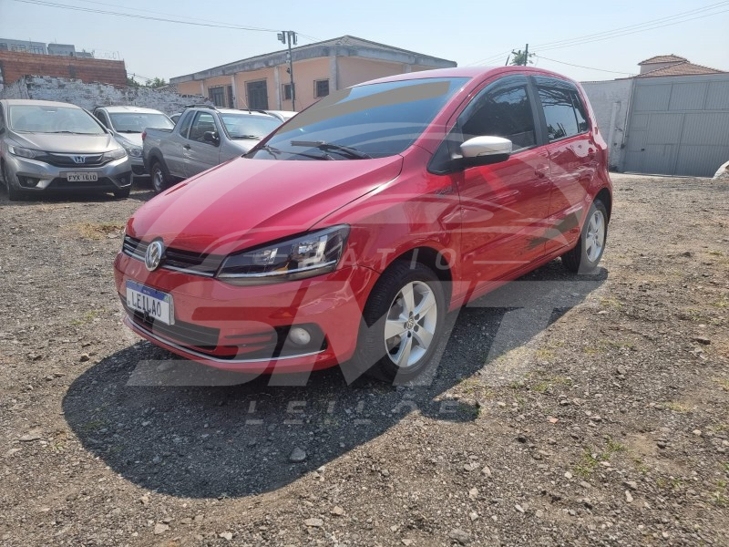 VW FOX ROCK RIO MB; 2015/2016; VERMELHA; ALCO.GASOL