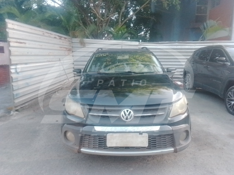 VOLKSWAGEN - SAVEIRO 1.6 CE CROSS PRETA 2011/2012 ALCO/GASO