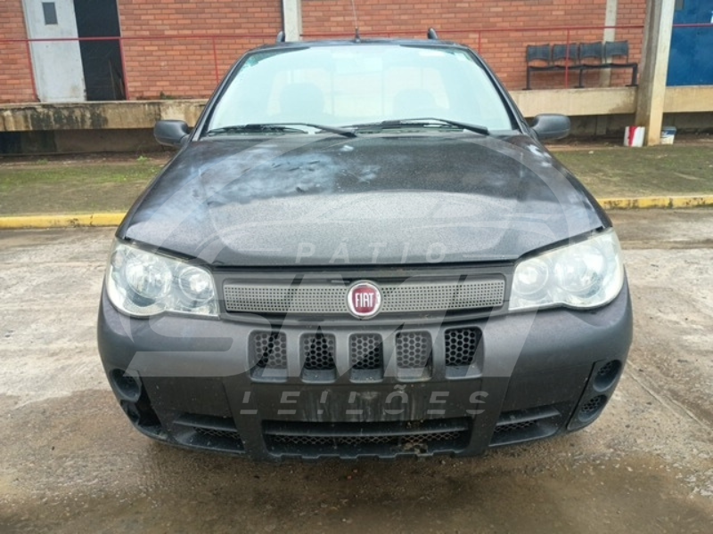 FIAT - STRADA FIRE PRETA 2009/2010 ALCO/GASO