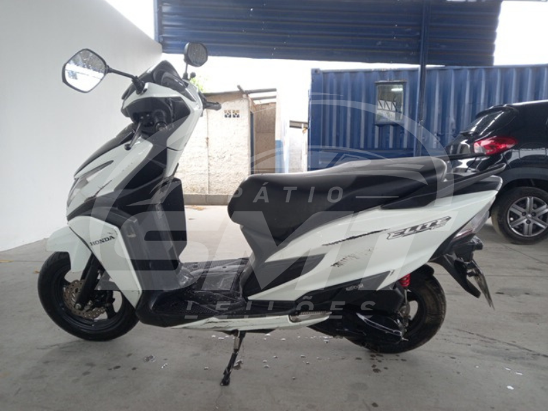 HONDA - ELITE 125 BRANCA 2024/2025 ALCO/GASO