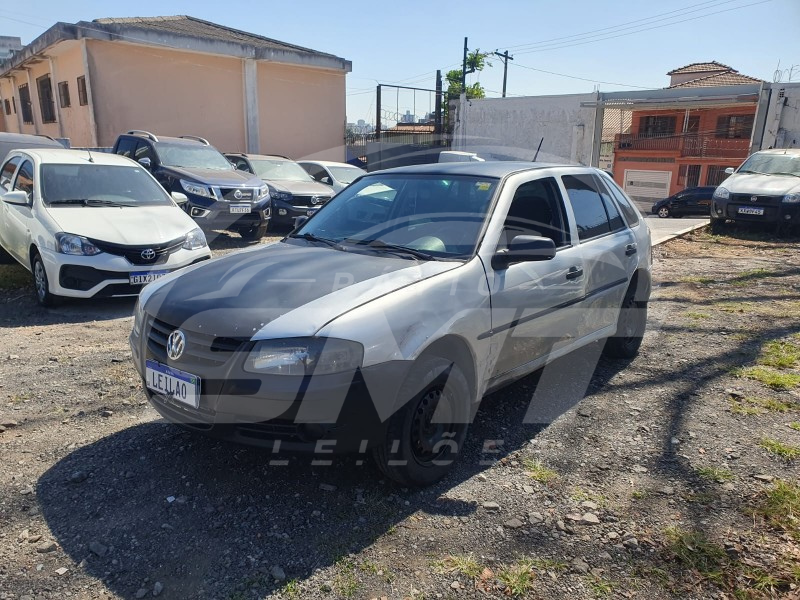 VW GOL 1.0 GIV; 2011; PRATA; ALCO.GASOL.