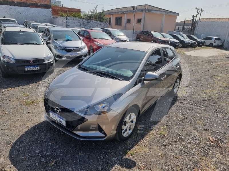 HYUNDAI HB20 10M VISION; 2022/2022; PRATA; ALCO.GASOL