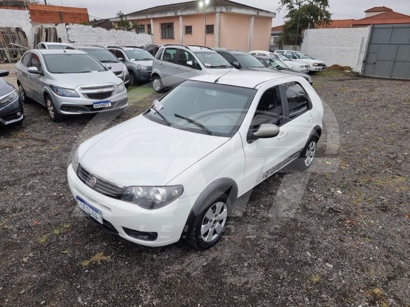 FIAT PALIO FIRE WAY; 2015/2015; BRANCA; ALCO.GASOL